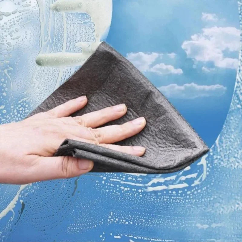 20PCS Magic Cleaning Cloths Reusable Microfiber Washing Rags Car Window Mirror Wipe Towels Rag Household Kitchen Clean Tools