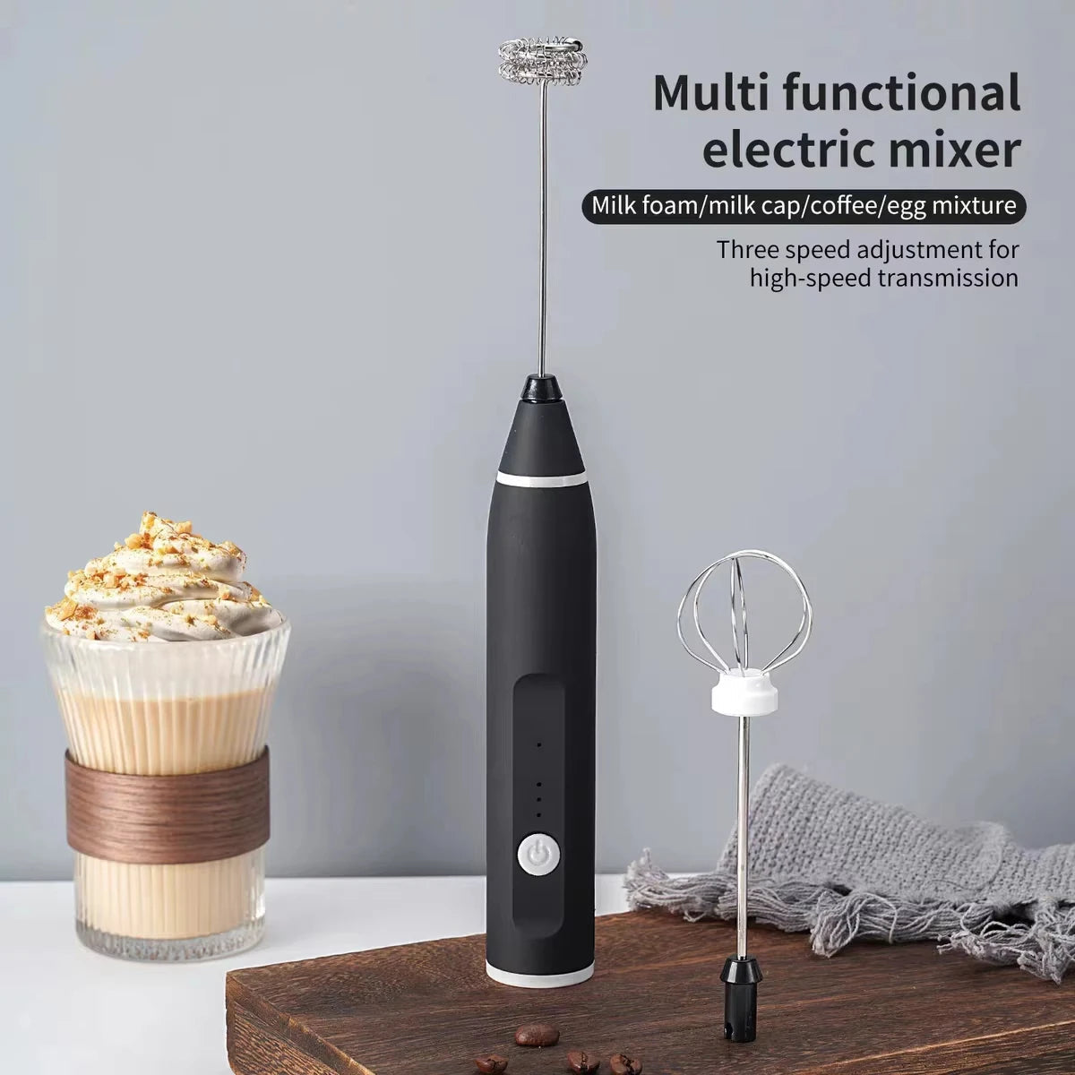 Rechargeable Coffee plus Egg Beater