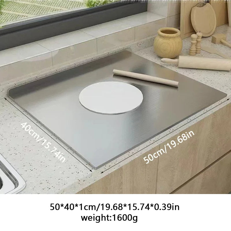 "Premium Stainless Steel Cutting Board + Free Knife Sharpener"