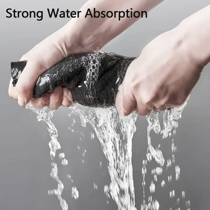 20PCS Magic Cleaning Cloths Reusable Microfiber Washing Rags Car Window Mirror Wipe Towels Rag Household Kitchen Clean Tools