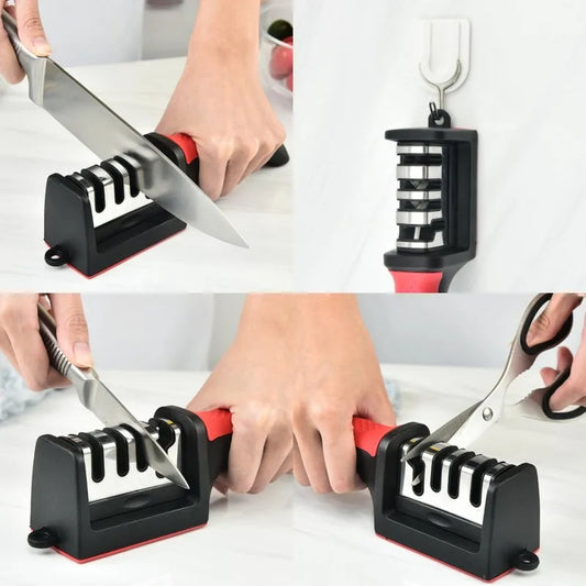 Knife Sharpener Kitchen Multifunctional Handheld