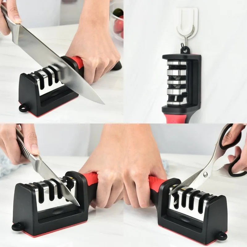 "Premium Stainless Steel Cutting Board + Free Knife Sharpener"